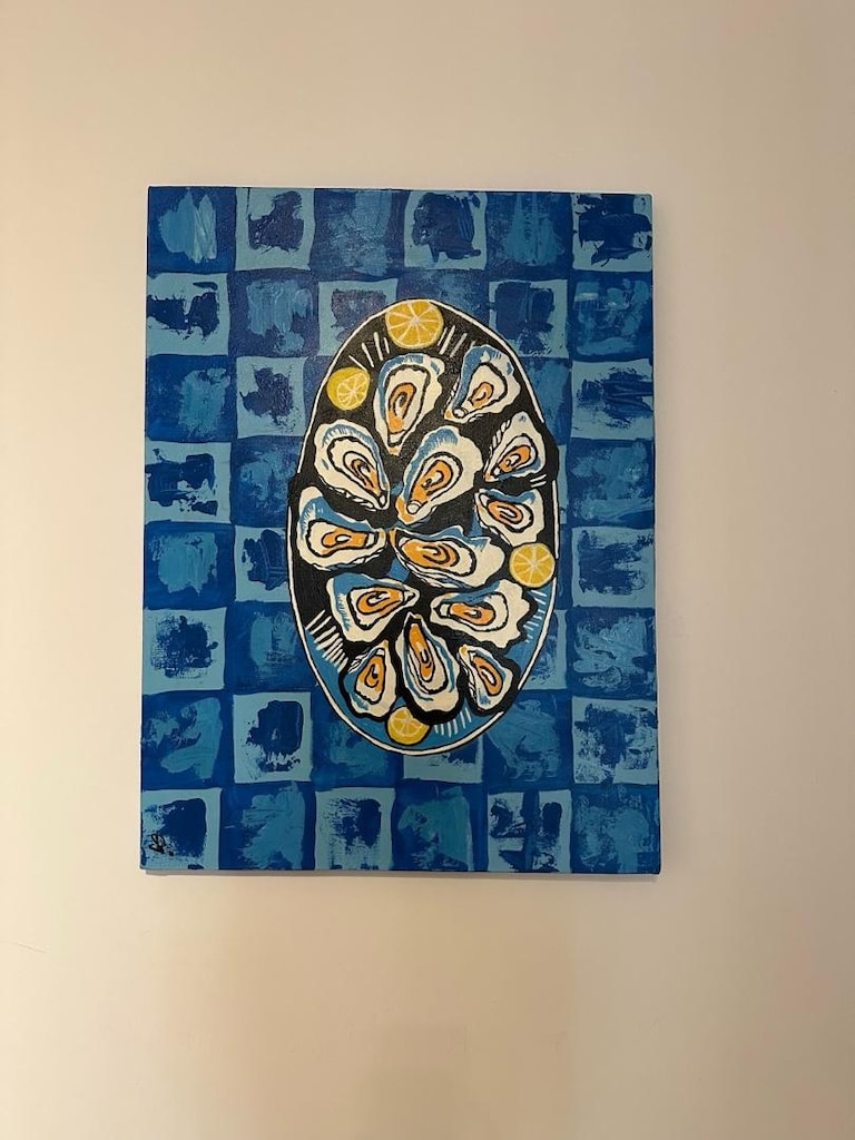 El Boyaması Akrilik Tablo – 60 × 80 cm - 2