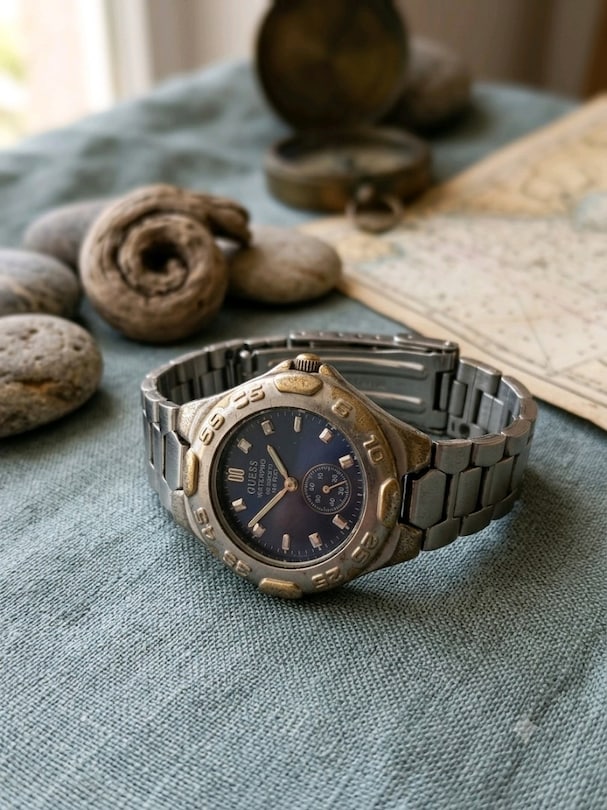 Vintage Guess Waterpro Bayan Kol Saati - 2