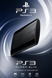 PS3 Super Slim Şık & Güçlü