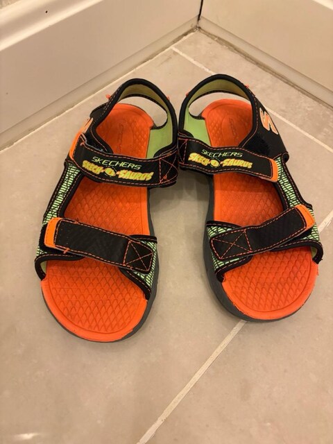 skechers ışıklı unicex çocuk sandalet 36 numara
