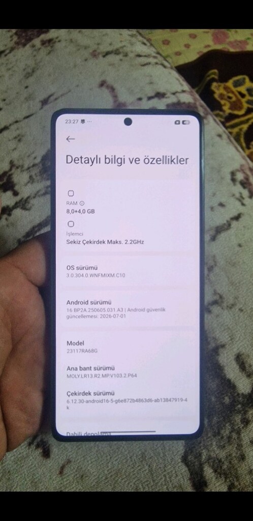 REDMI NOT 13 PRO 256 GB 8+4 REM yd cihaz kapanmaz kayıtlı - 6