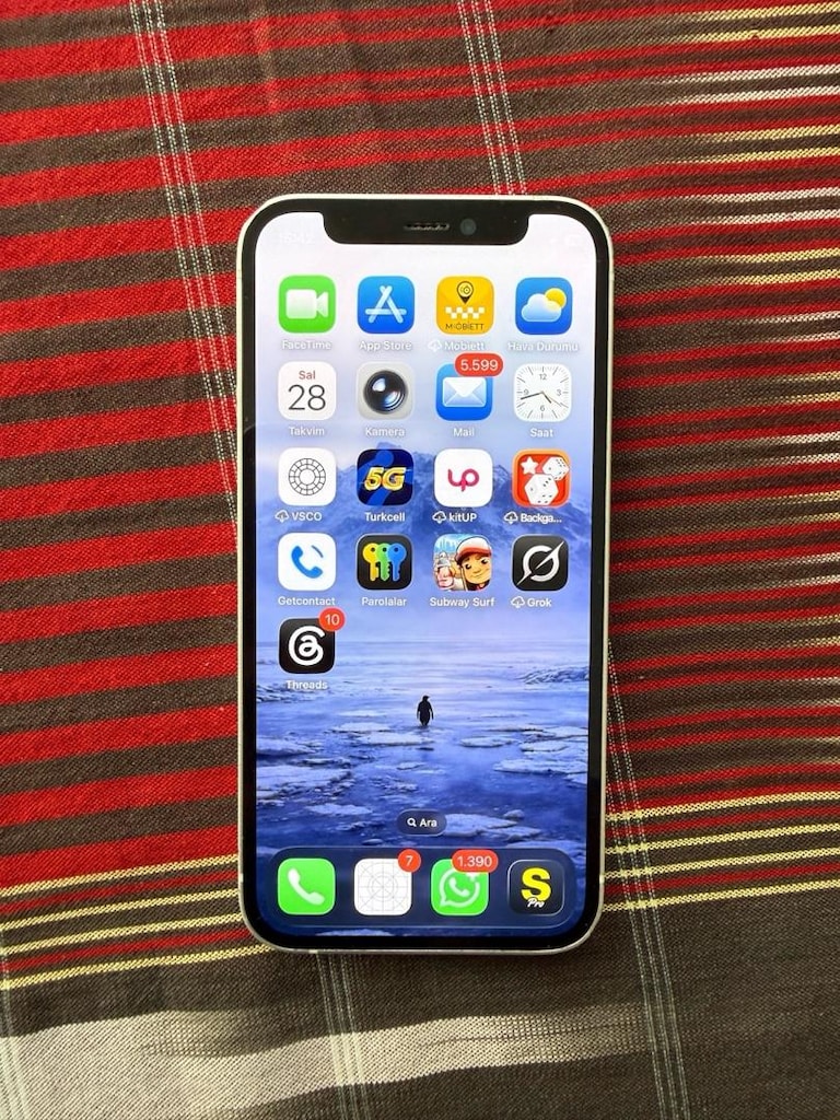 İşlem görmemiş İphone 12 mini 128 gb - 2