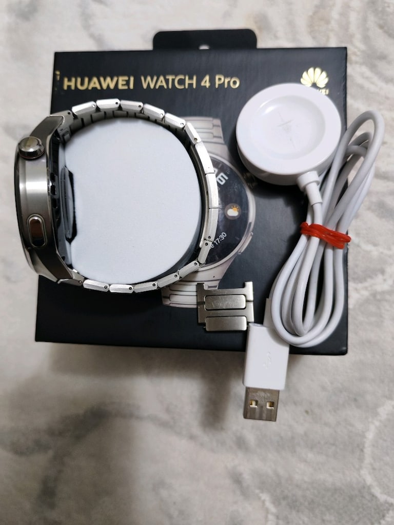 Huawei watch 4 pro titanyum kasa Titanyum Kordon - 8