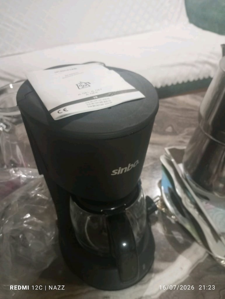 Sinbo Filtre Kahve Makinesi - Cam Sürahili, Temiz - 2