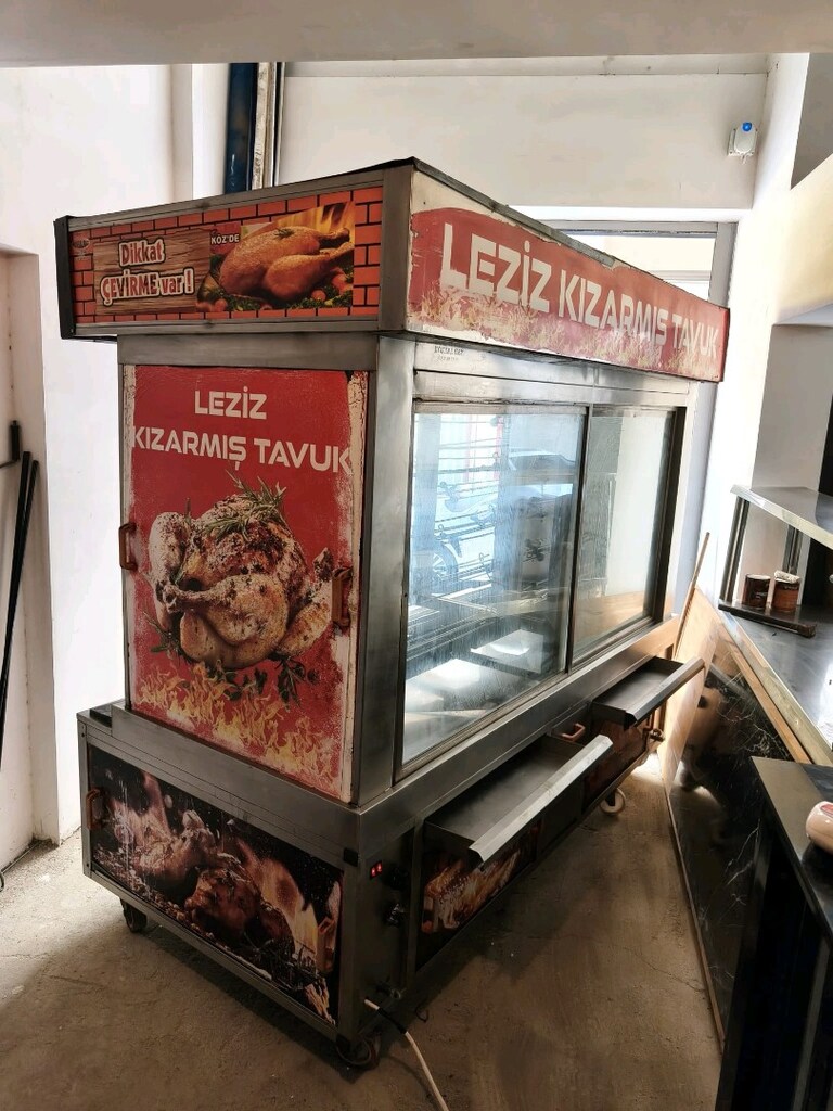 kızarmış tavuk çevirme makinesi - 2