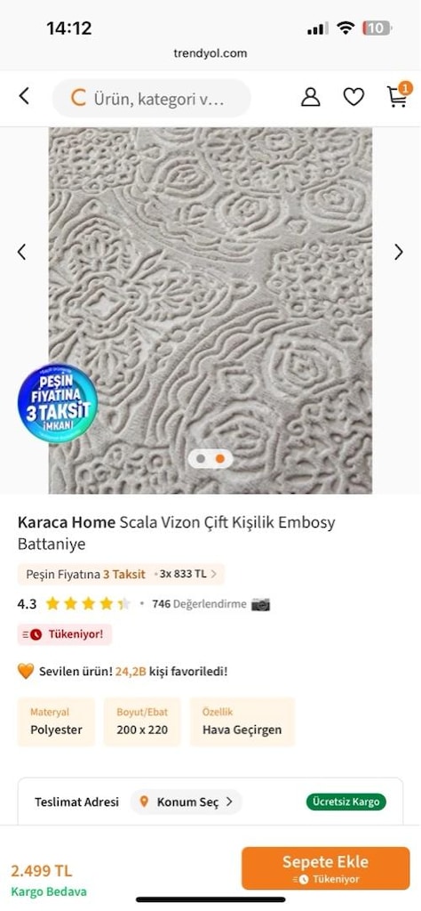 KARACA BATTANİYE - 2