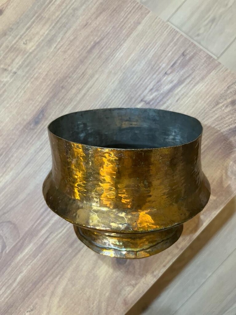 antika Osmanlı bakır çorbalık hoşaflık - 4