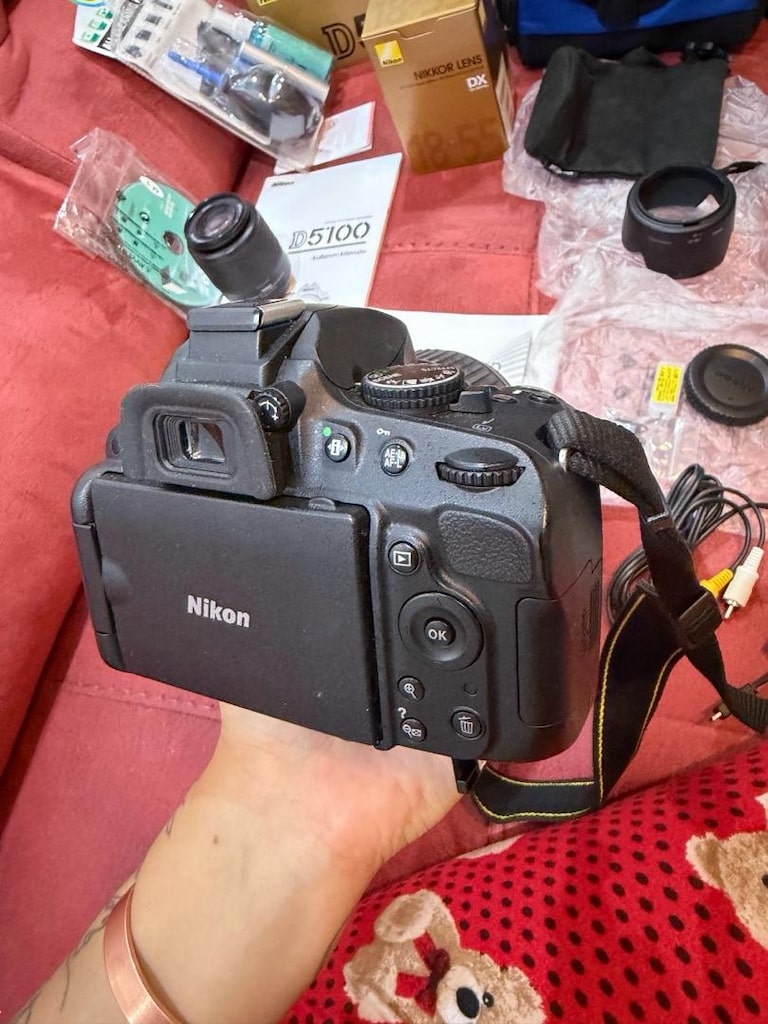 Nikon D5100 18-55mm ve 55-200 lensli set - 4