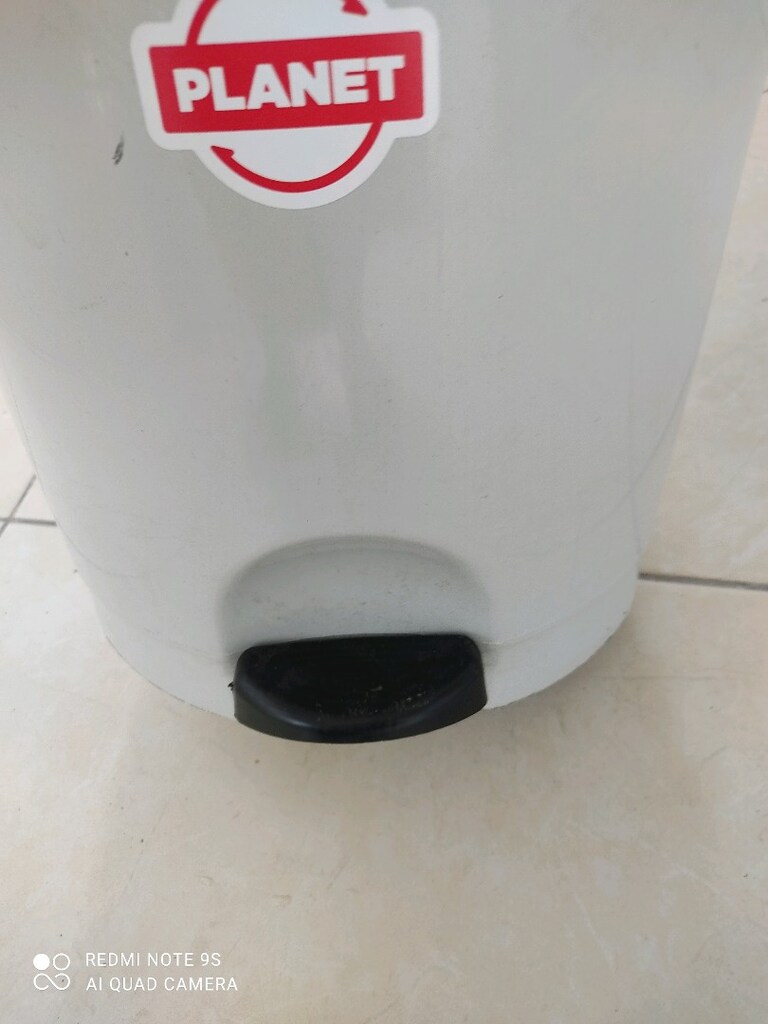 büyük pedallı çöp kovası - 4