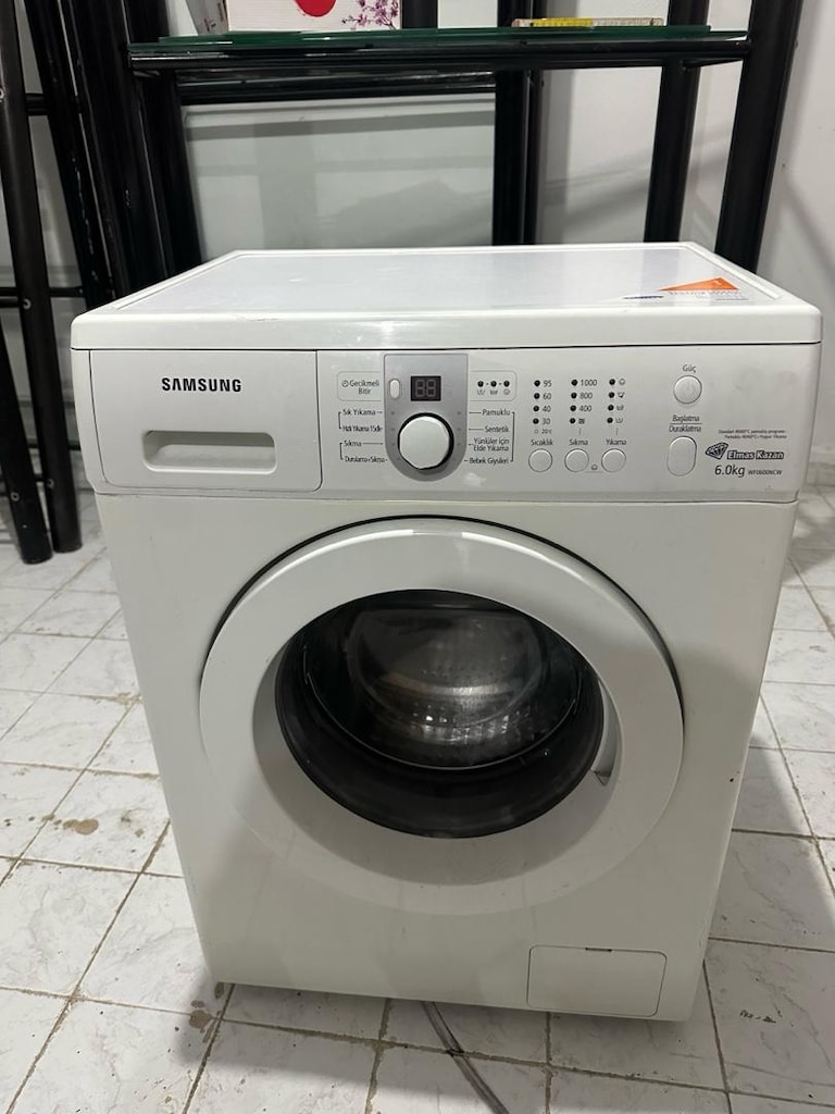 Samsung WF0600NCW A+ 1000 Devir 6 kg Çamaşır Makinesi - 3
