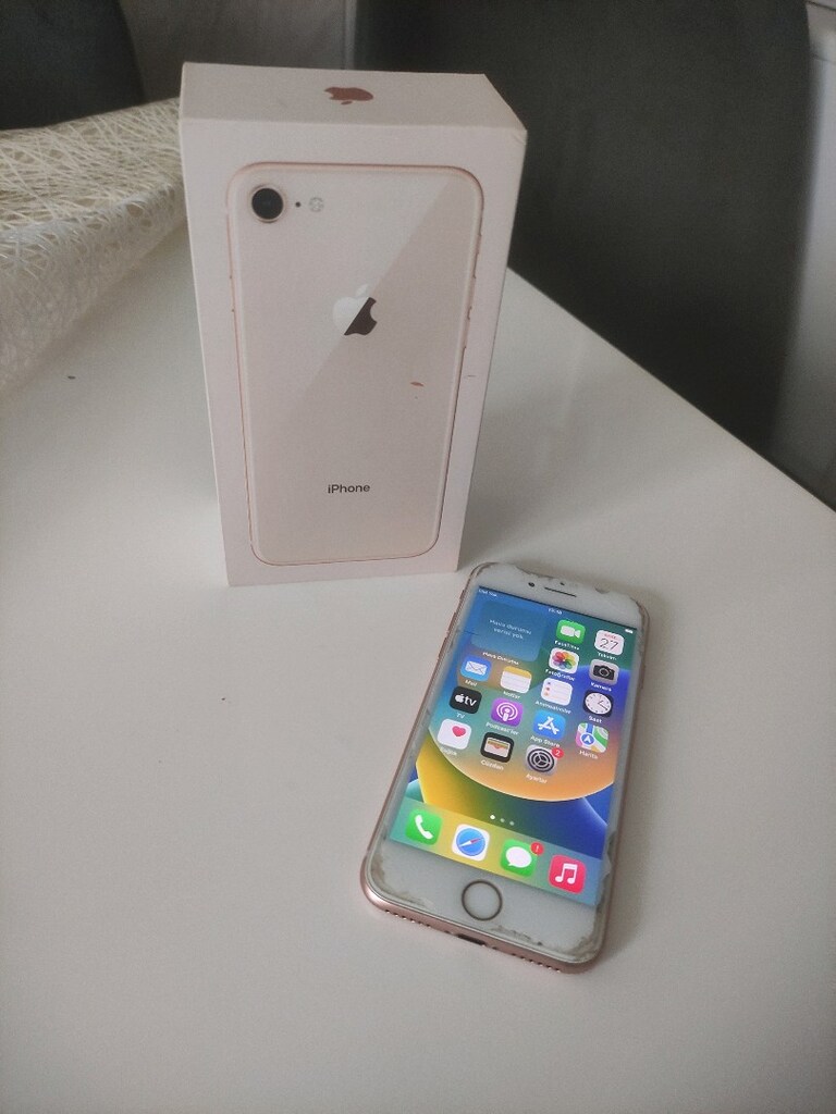 TR İPHONE 8 64GB HAFIZA EKRAN KORUYUCULU TEMİZ - 2