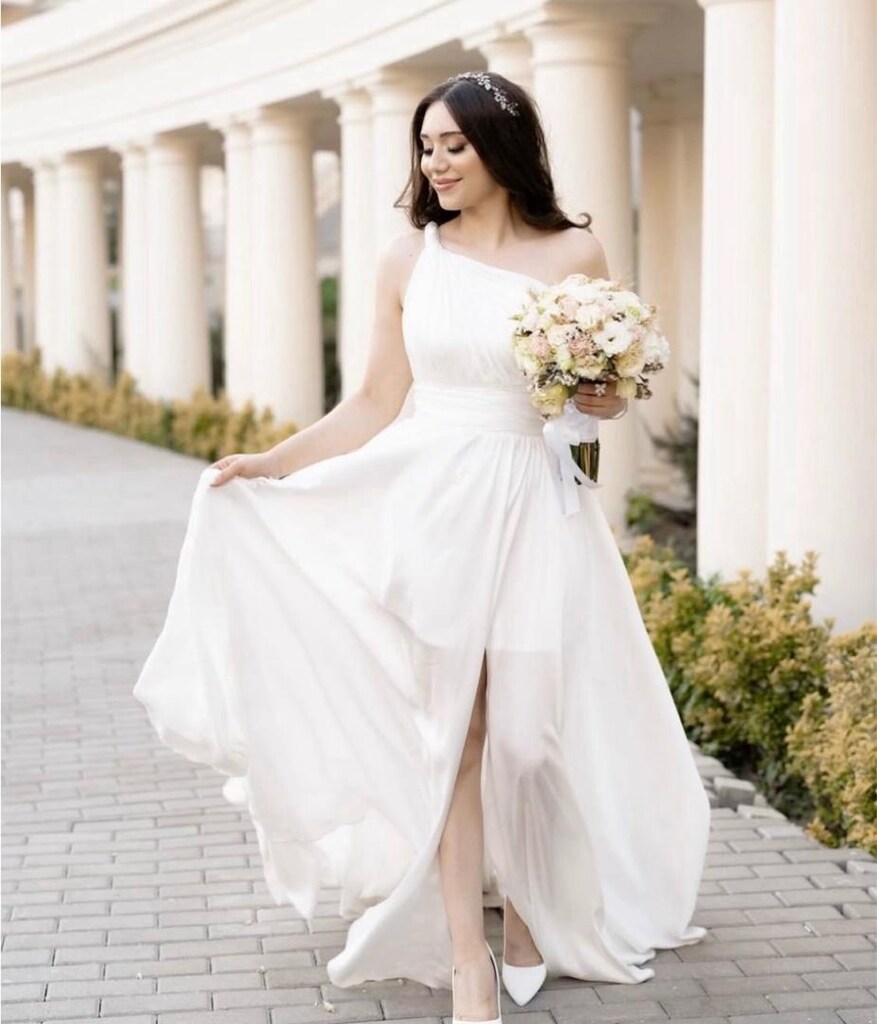 beyaz nikah elbise