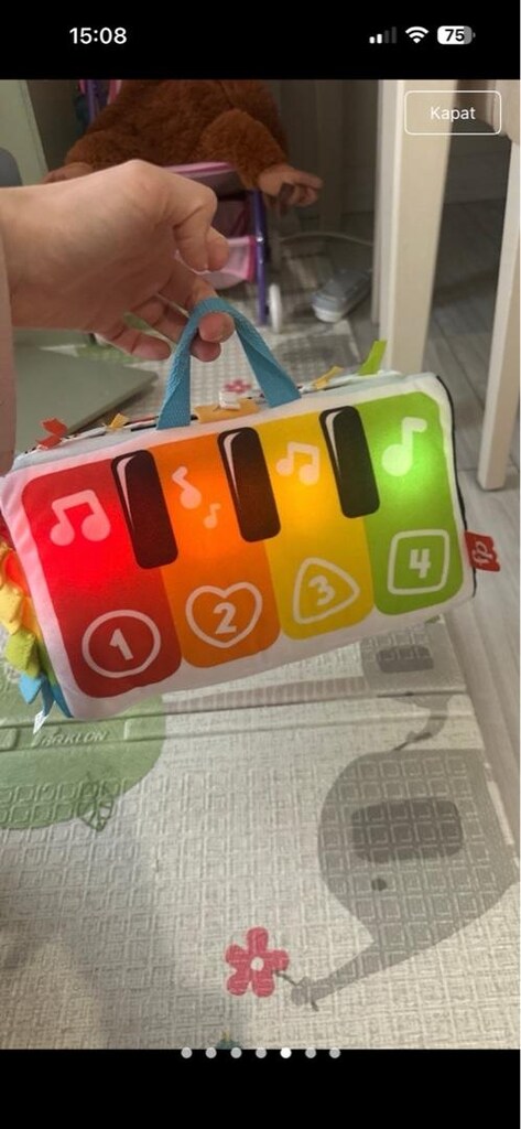 fisher price oyuncak piyano - 5