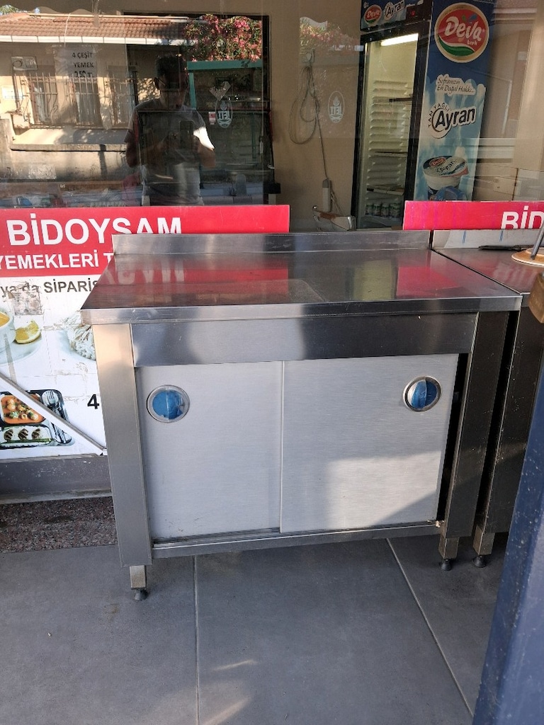 2.el satılık komple döner tezgahı camlarda dahıl - 7