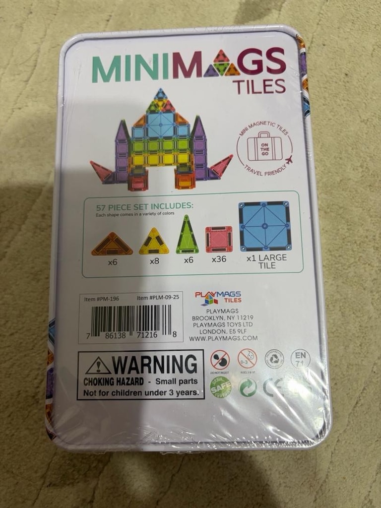 Playmags Mini Mags 57-Piece Set - 2