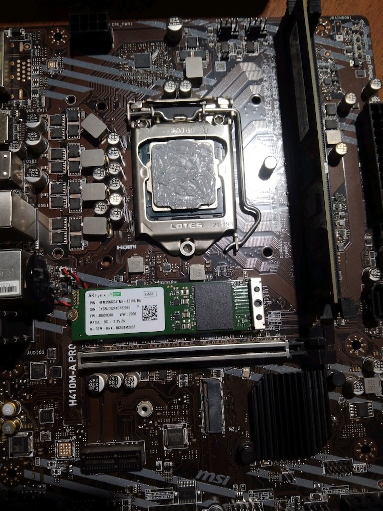 i3 10100 islemci 16 ram 256 m2 500disk rx470 ekran karti - 6
