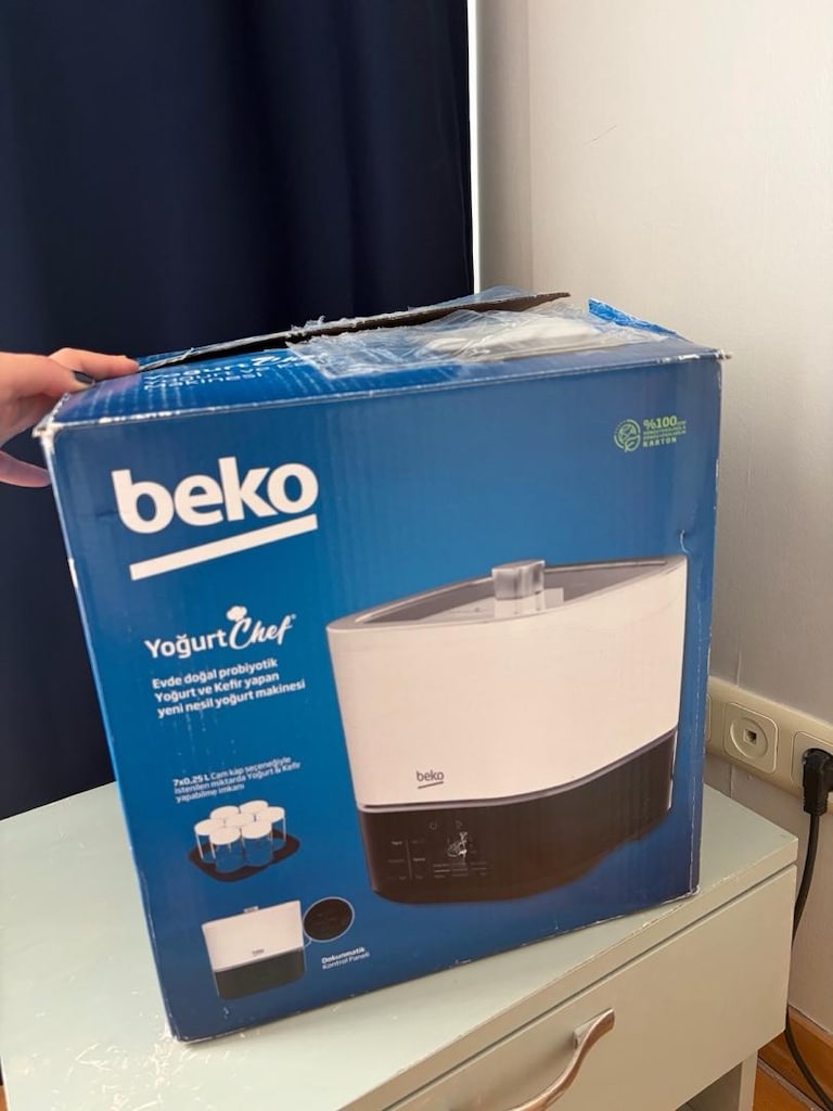 beko yoğurt chef yoğurt mayalama makinesi