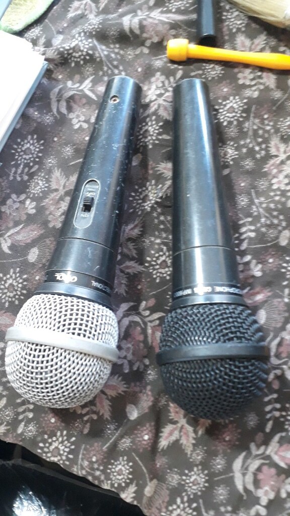2 adet carol dinamik mikrofon - 2