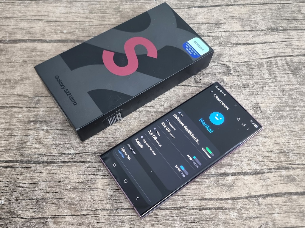 Samsung S22 Ultra / Kutu Fatura TR / 8+128 GB / Hatasız - 4