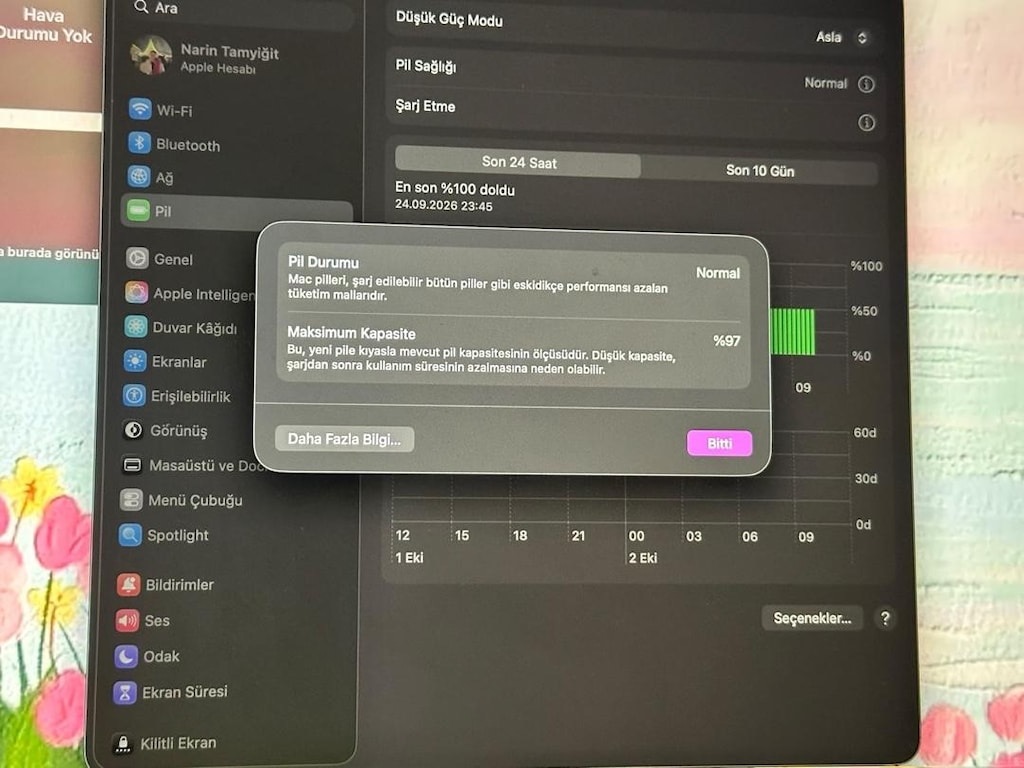Az Kullanılmış Macbook Air Laptop M1 - 4