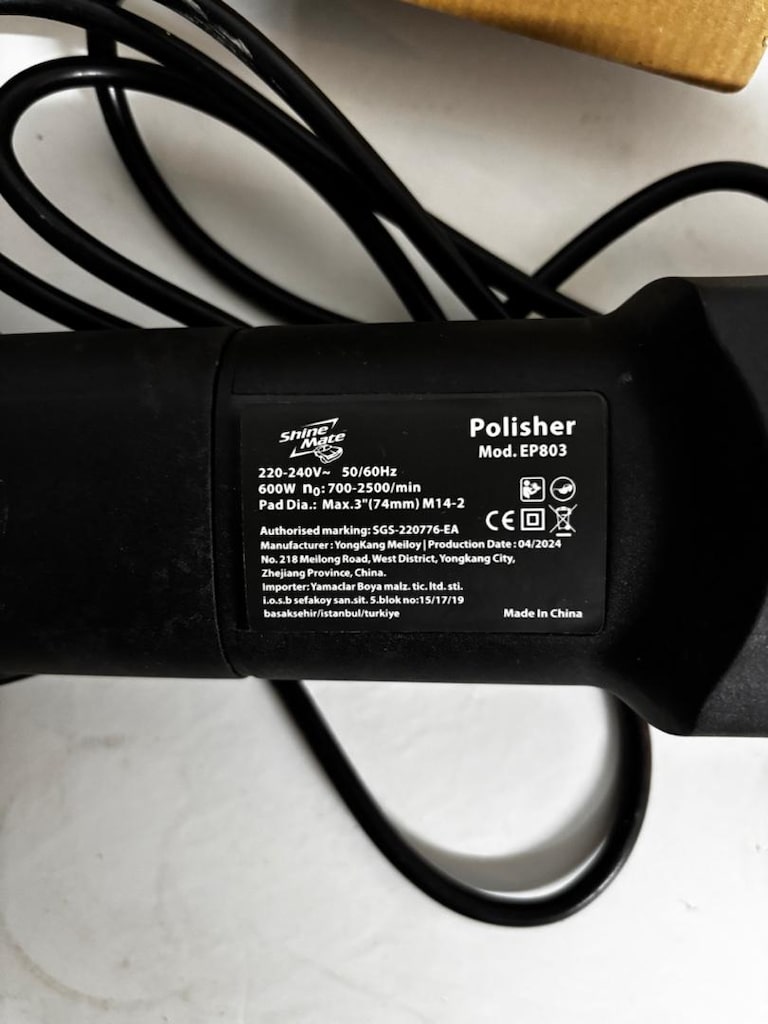 shine mate rotary polisaj makinesi - 2