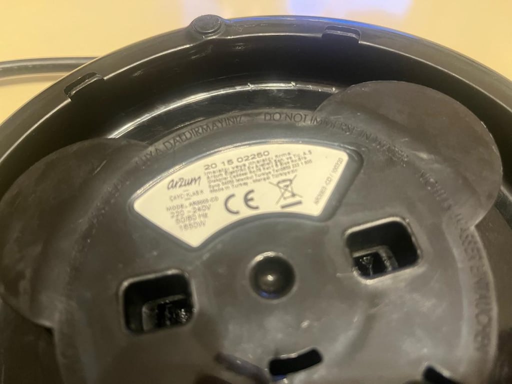 arzum kettle su ısıtıcı alt tabanı alt kısmı - 2