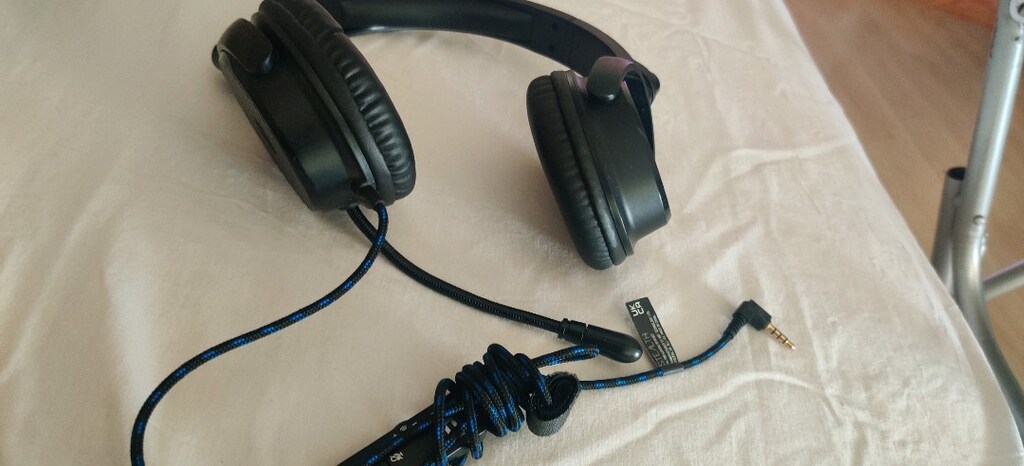 Stealth C6-100 Blue & Black Wired Stereo Gaming Headset. - 4