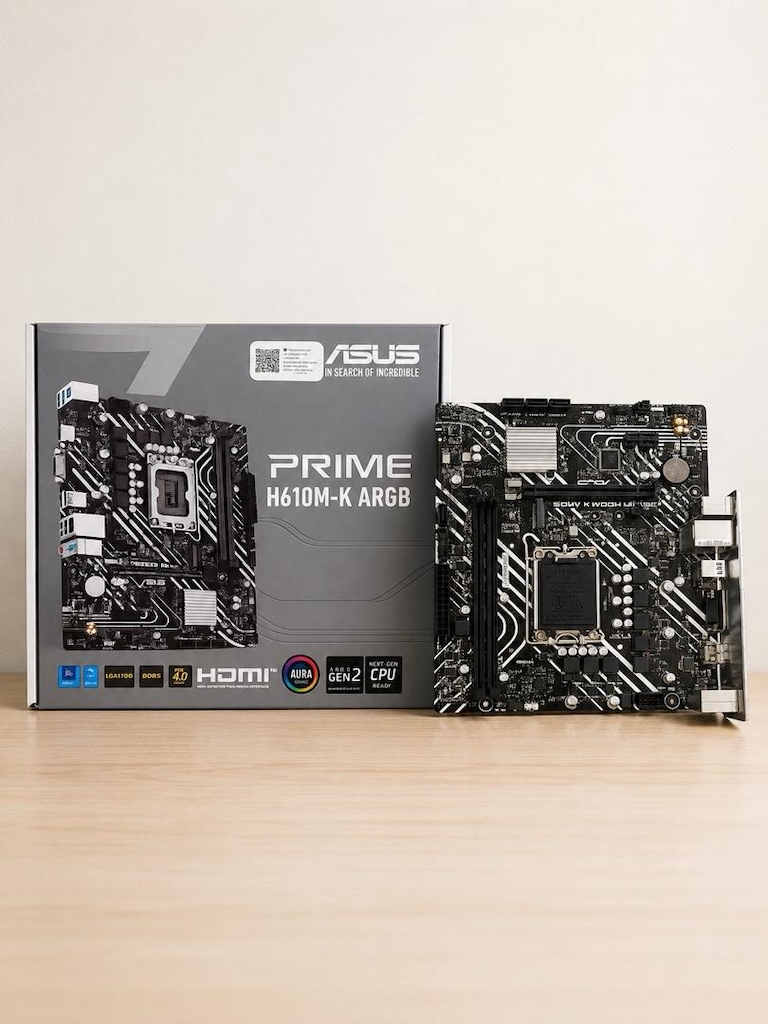 asus prıme h610m-k argb anakart