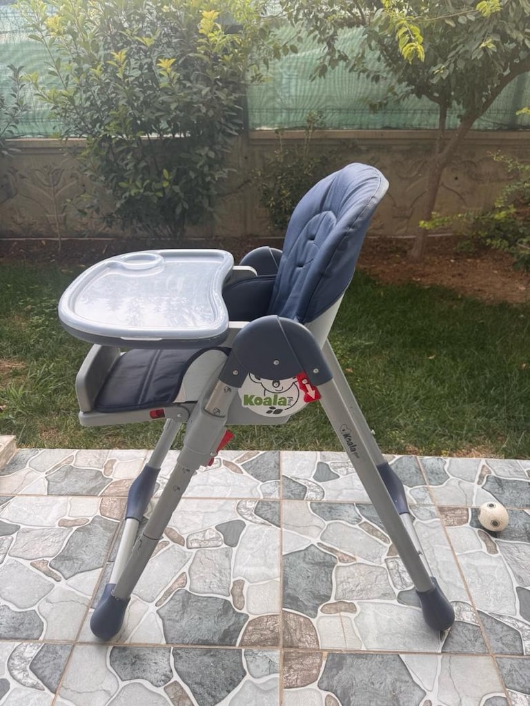 Kiwi Koala All İn One Katlanır Ayarlanabilir Tekerlekli Mama Sandalyes - 4