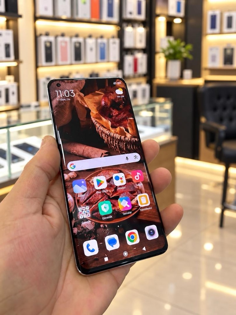 XIAOMI 11 ULTRA 25612+12 GB KAYITLI ŞARJ KILIF İLE ARKA EKRAN ÇALIŞMIY - 5