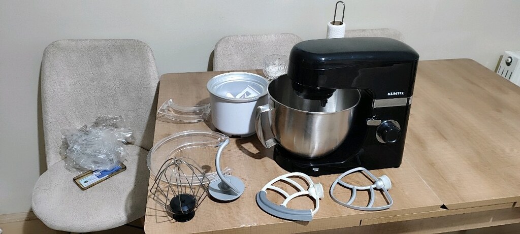Kumtel marka hamur yoğurma makinesi 5 litre ürün daha sıfır sayılır - 10