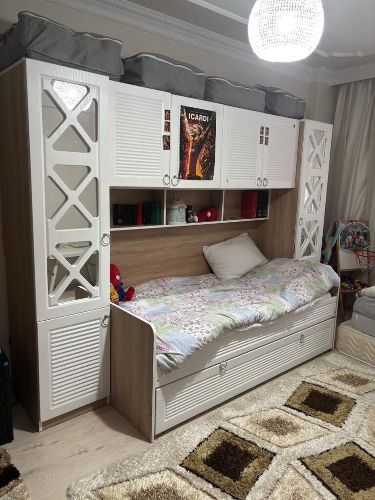 yavru yataklı dolaplı baza - 5