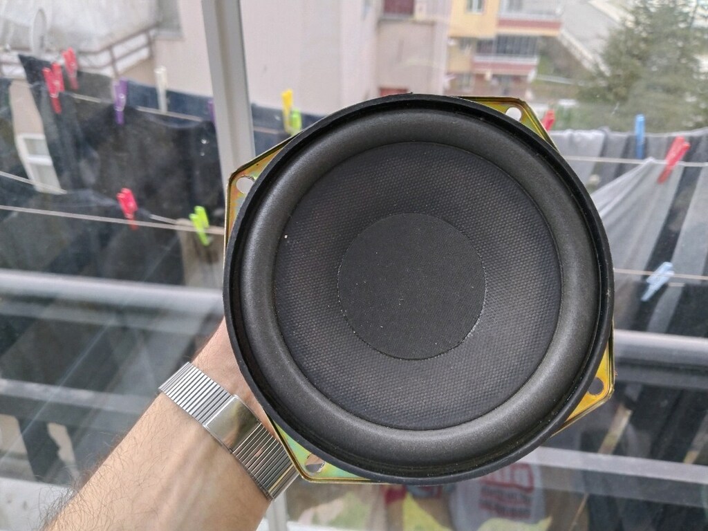 25 Watt 6 Ohm Bass Hoparlör - 3