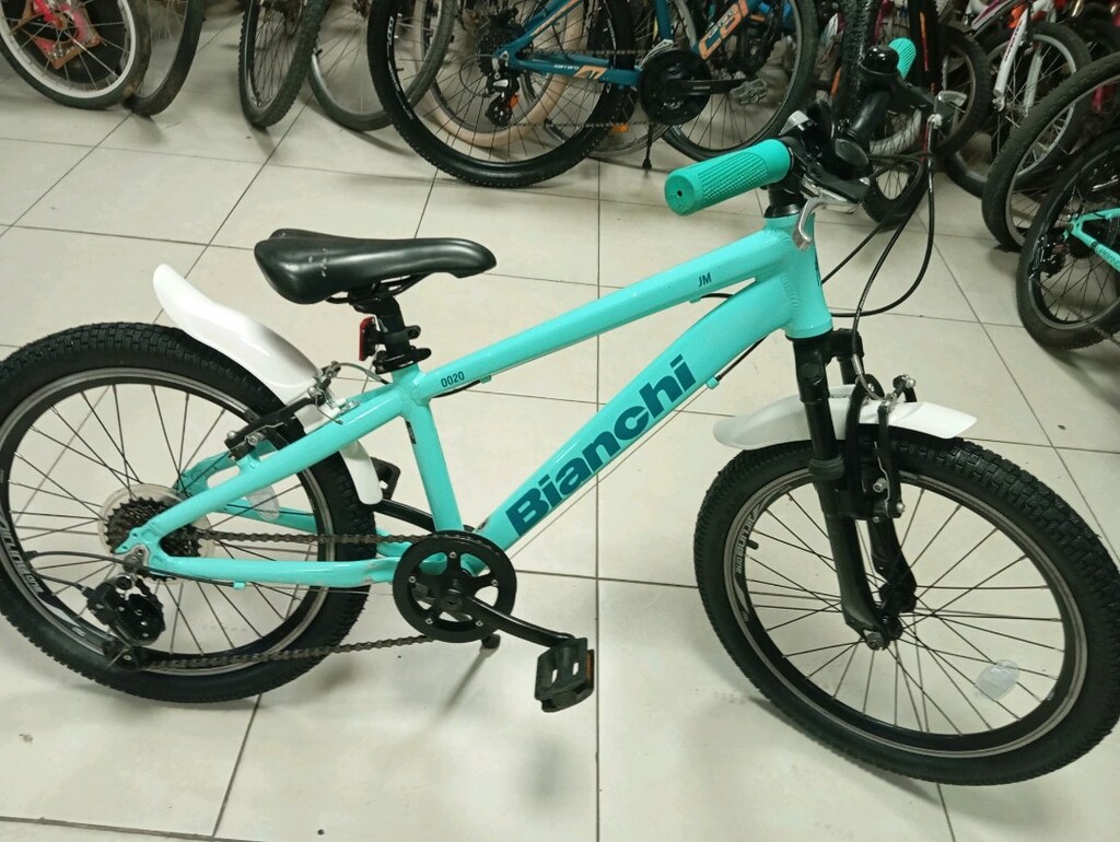 SIFIR GİBİ BİANCHİ 20 JANT ALÜMİNYUM KADRO SHIMANO VİTES - 8