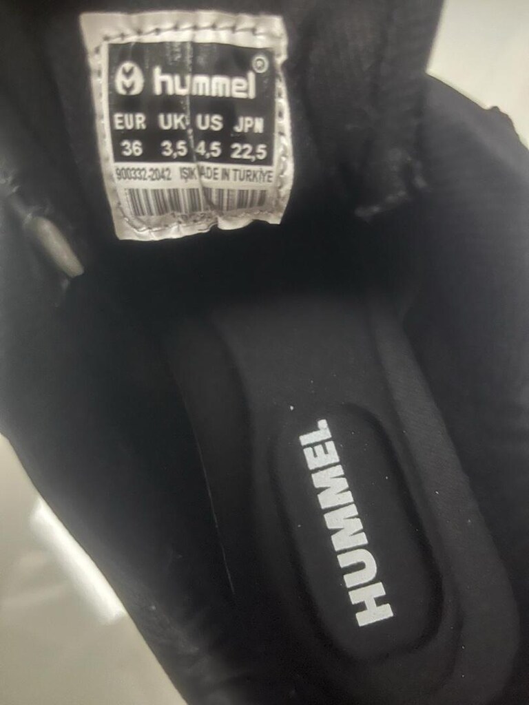 Hummel Marke kadın çocuk siyah 36 no ayakkabı sıfır - 4
