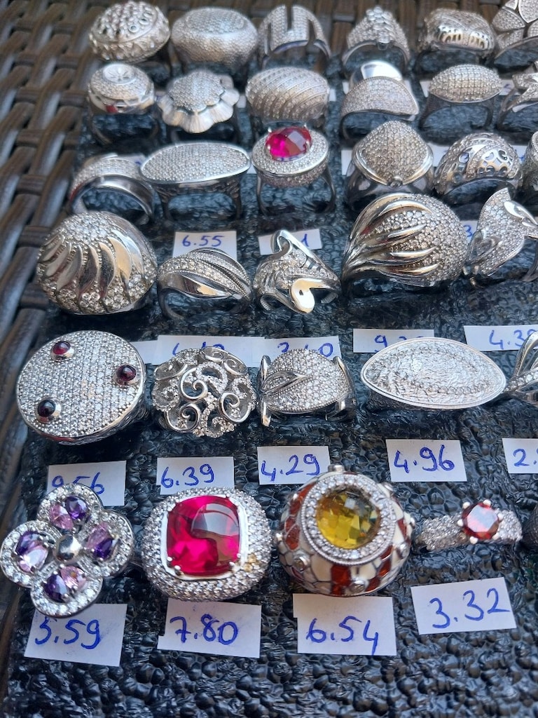 925 Ayar Gümüş Takılar GRAM 200 LİRA Sıfır Hiç Kullanmadık - 3