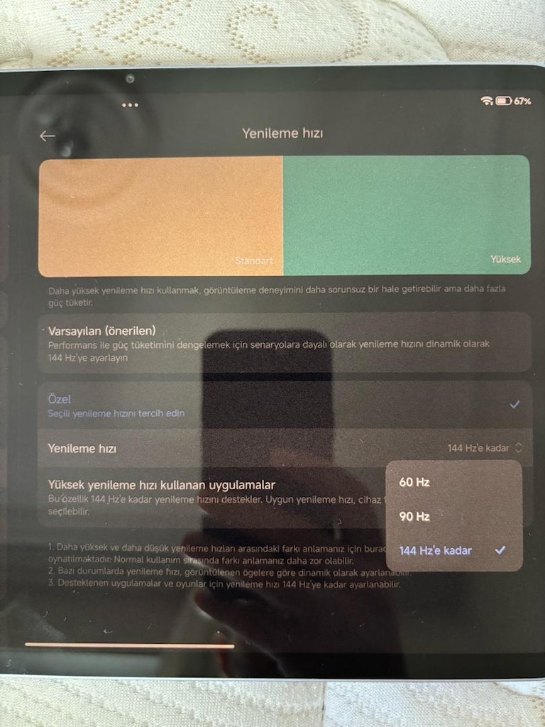 144HZ KALEM UYUMLU XİAOMİ TABLET - 9