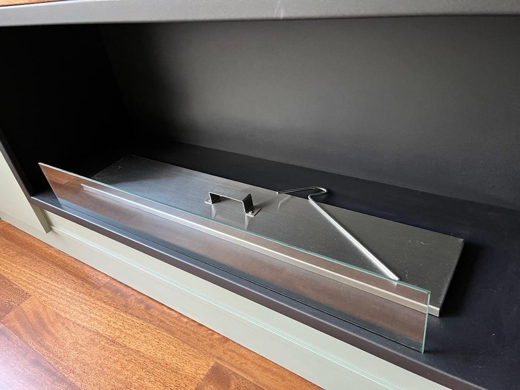 Korflame Ankastre Bioethanol Şömine 120cm Özel Kasalı - 5