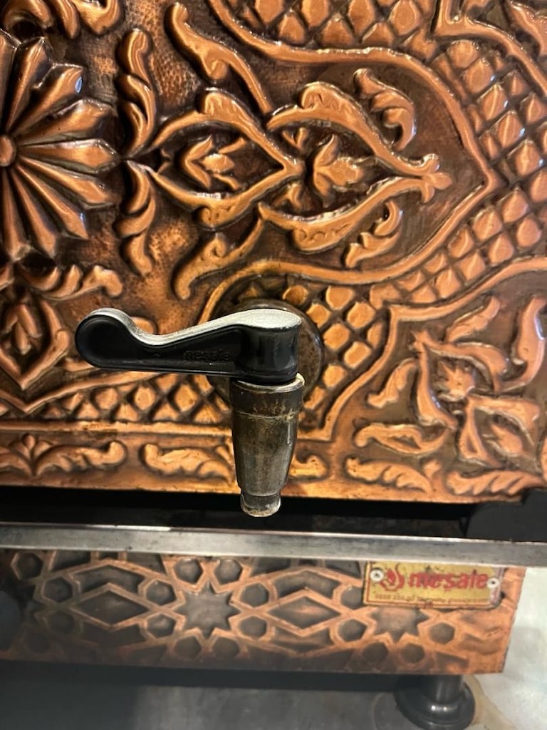Meşale marka Bakır 3 lü Çay Ocağı Gaz ve Elektrik 30 lt - 2