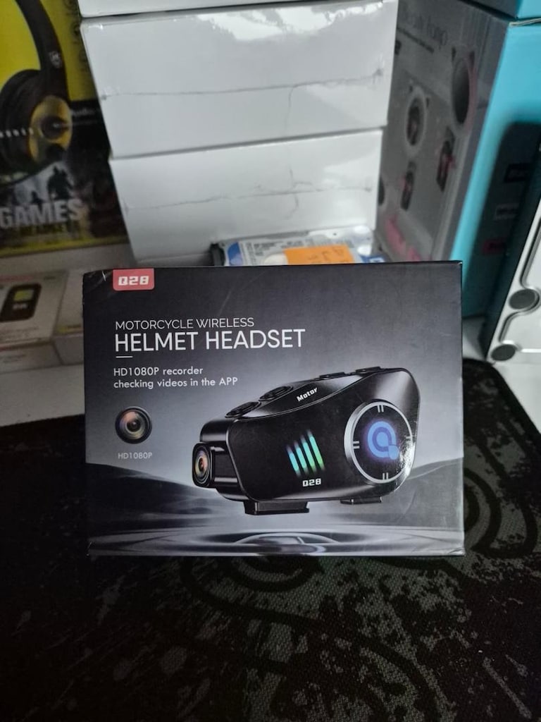 Helmet Q28 Kask Kamerası Cihaz sıfır alındı kutusu açılırken elden dü - 2