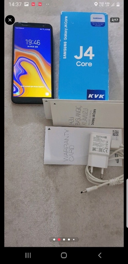 SAMSUNG GALAXY j7 core tr cihazı temiz herşey aktif çalışıyor - 5