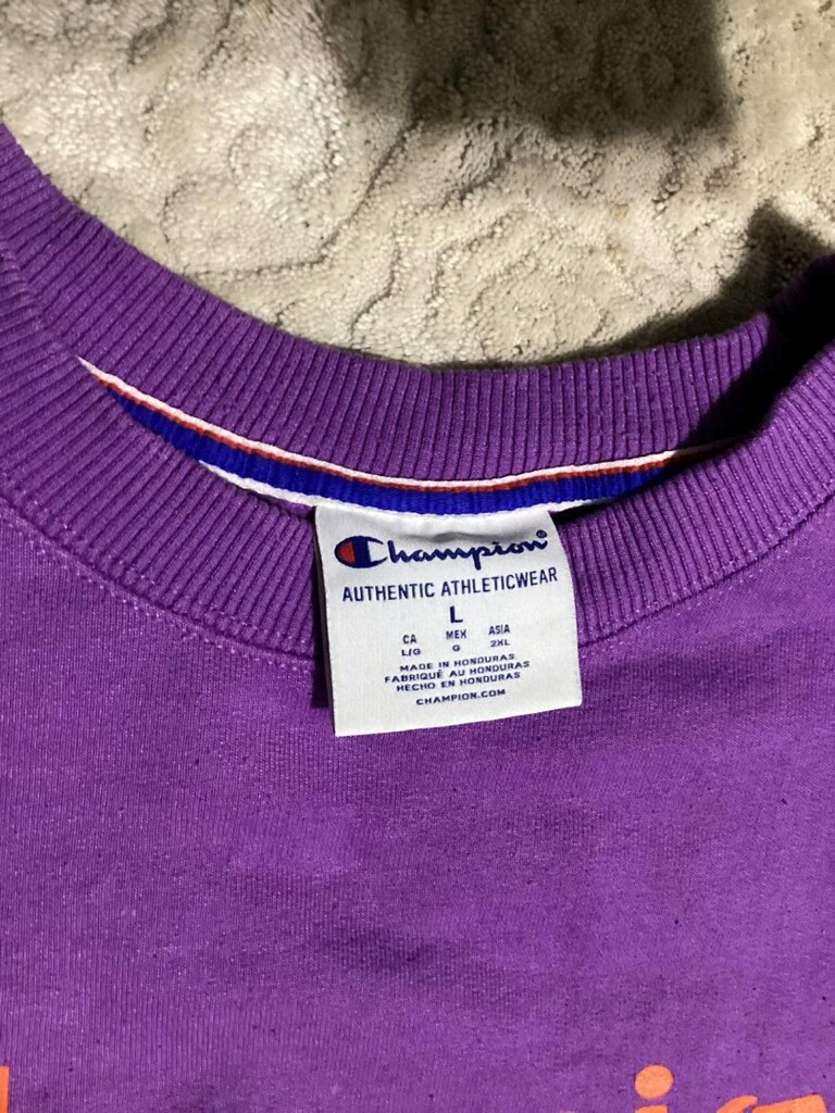 Champion Mor Bayan sweatshirt L beden - 3