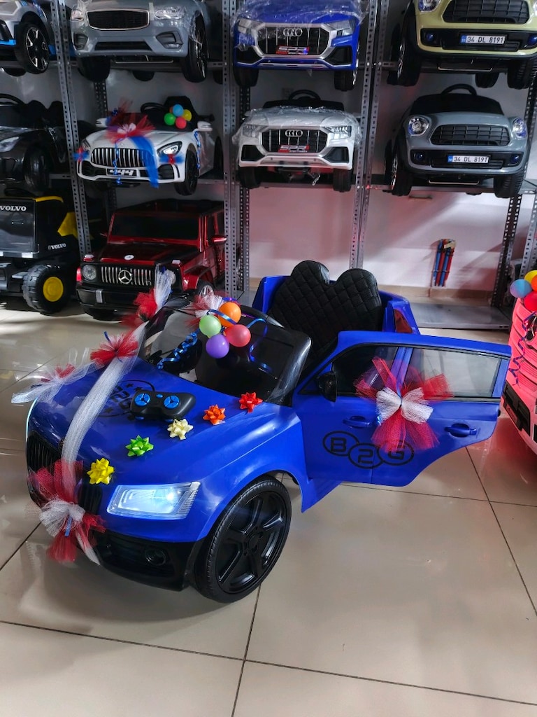 (AnkaCar çocuk oto galeri)GARANTİLİ 2 MOTOR KUMANDALI AKÜLÜ ARABA - 3