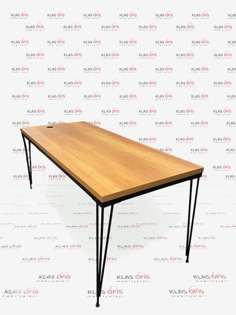 KLAS OFİS ÜSKÜDAR 180x80 cm CEVİZ TOPLANTI MASASI İKİNCİ EL - 3