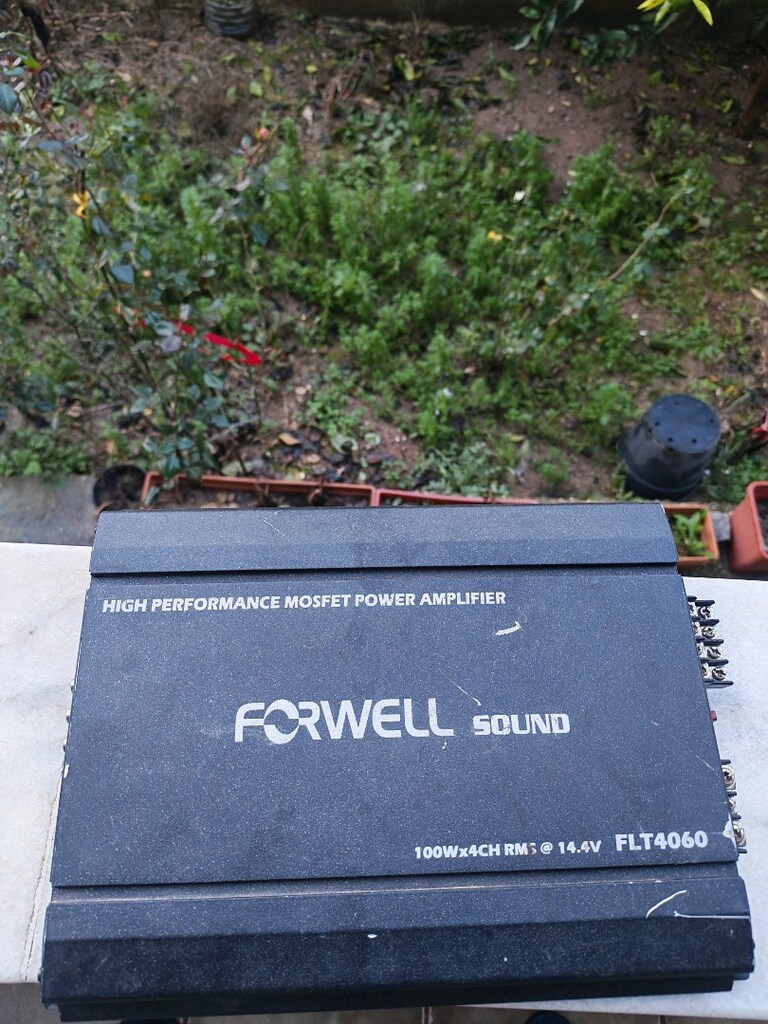 Kayık hoparlör ve AMFİ - 5
