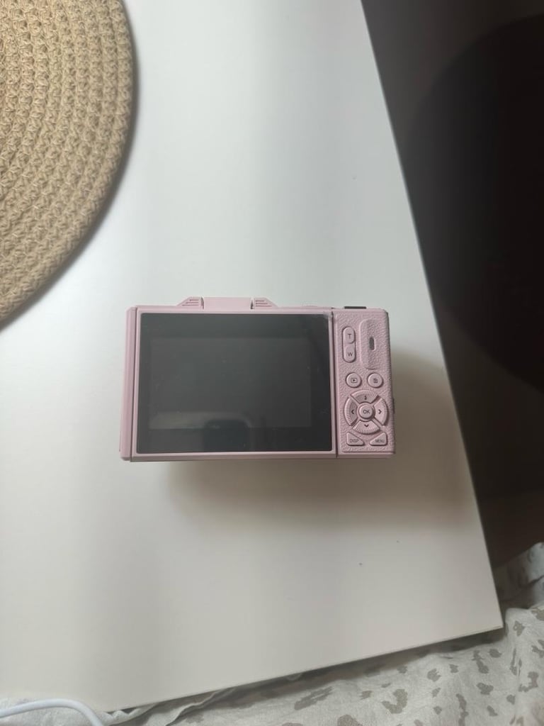 Retro pembe kamera - 4