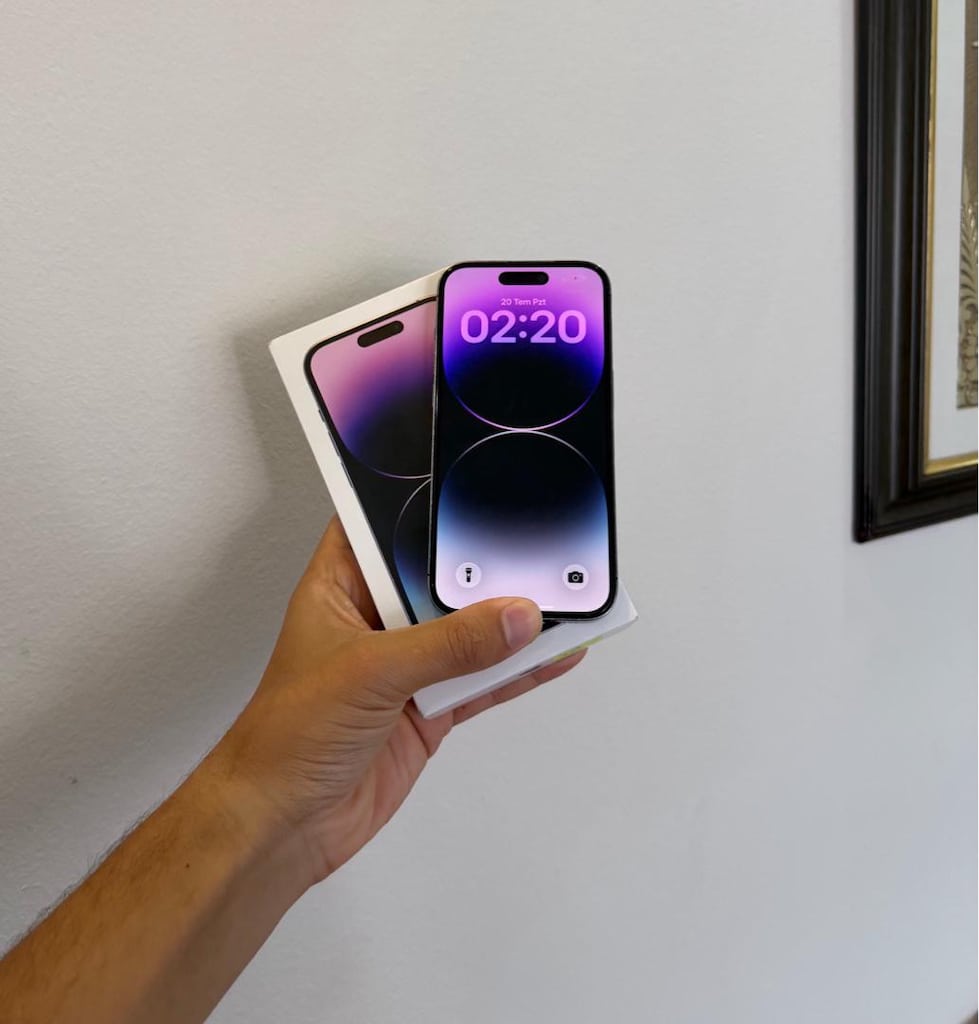 IPHONE 14 PRO 256 GB TR YURTİÇİ KUTULU FATURALI PİL 98 - 2