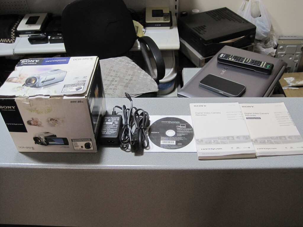 SONY DCR-SR21 SD HAFIZA KARTLI KAMERA SIFIR KUTUSUNDA - 10