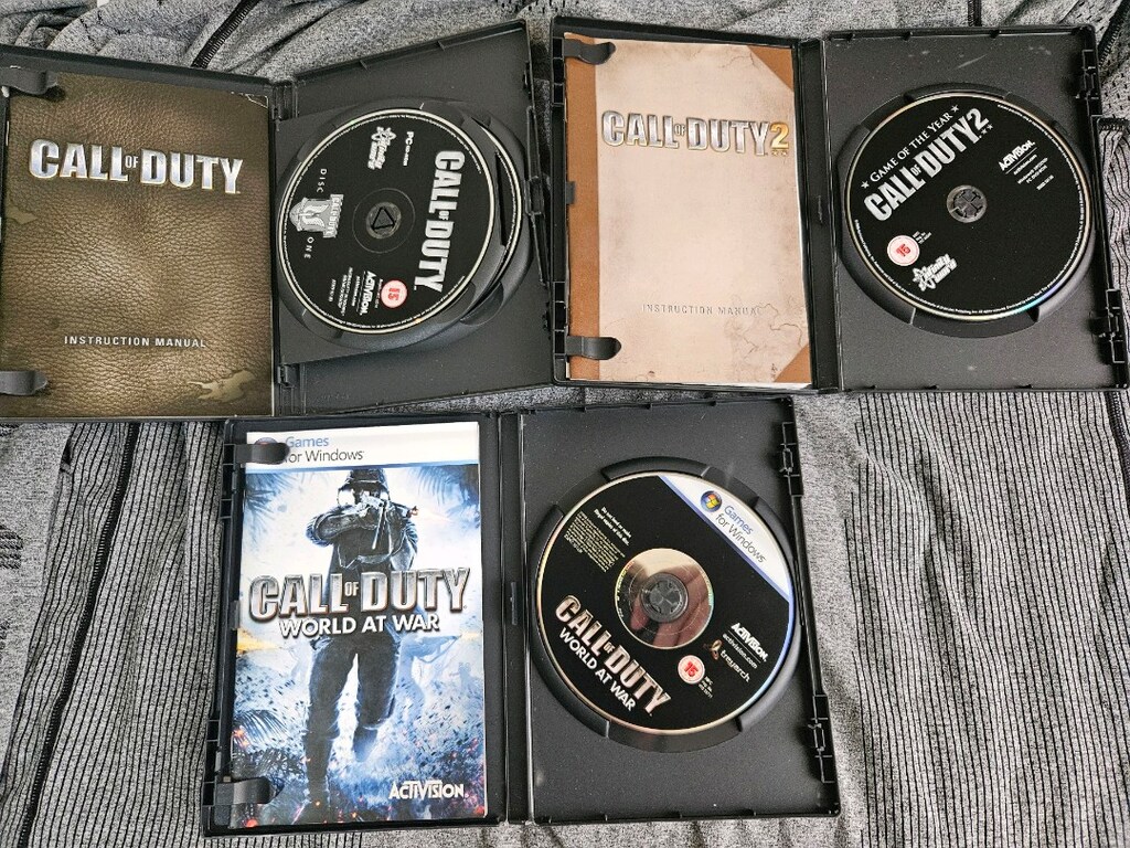 Call of Duty 1-2 ve World at War Bilgisayar Oyunları - 2