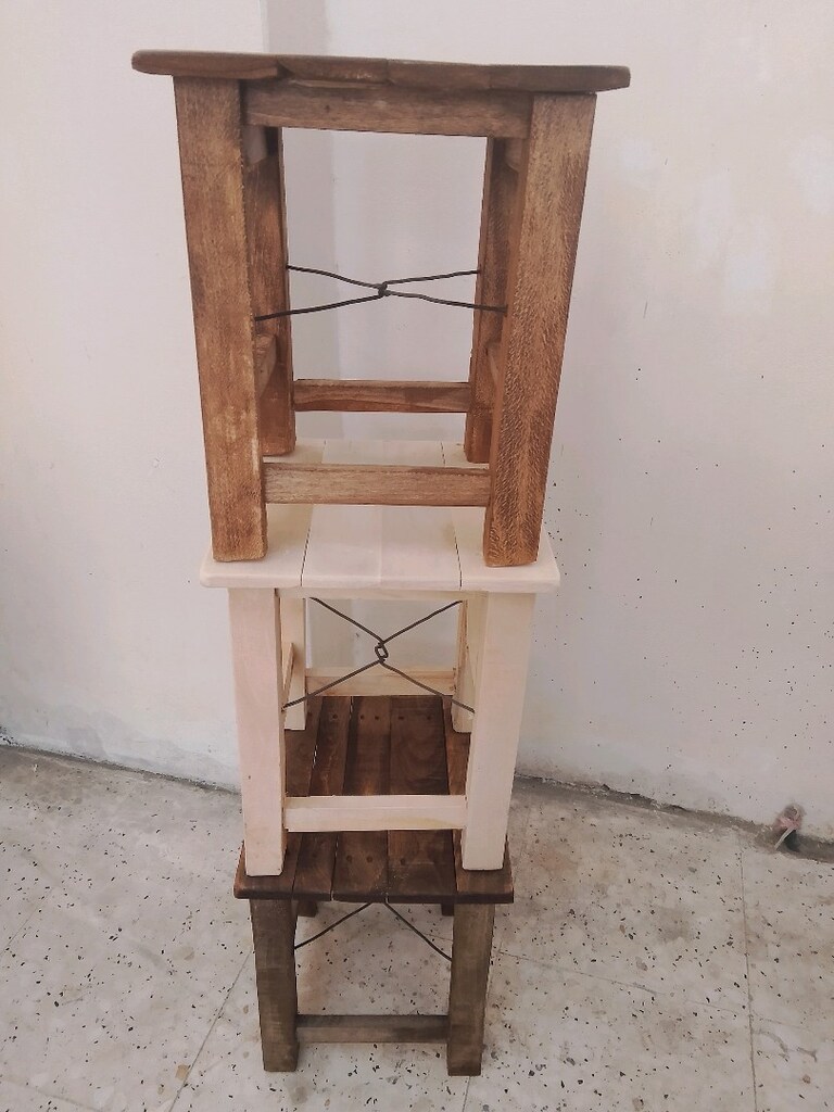 ahşap tabure - 2